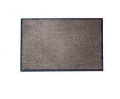 Dandy Tapis Absorbant dintérieur Design Solide Decosoft 75 x 50 cm, Taupe, 75 x 50