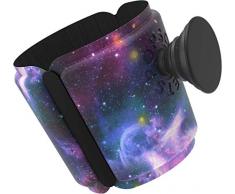 Popsockets 802168 Manchon pour gobelet avec un Popgrip Intégré et Interchangeable - Blue Nebula