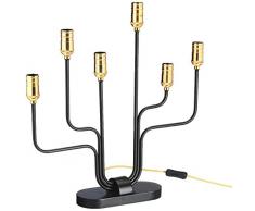 Star 213-60 Bougeoir de fenêtre, Métal/, 25 W, Or, 5.5 x 5.3 x 1.0 cm