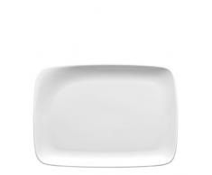 Thomas Quad Rondo 12928 Plat Carré Fontaine Porcelaine Blanc Passe au Lave-Vaisselle 28 cm