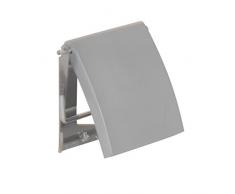 MSV 140404 Porte Rouleau Papier WC Argente et INOX, MDF