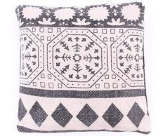 La Finesse - Housse de Coussin carrÃ©e dÃ©corative 50 x 50 cm pour la Maison en Coton pour Le Salon, Le canapÃ©, la Chambre Ã Coucher, Tissu colorÃ©, Taille Unique