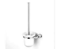 ESH EQUIPEMENT Brosse WC Toilette Bain Douche pour Montage Mural chromé