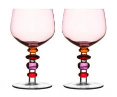 Spectra Verre à vin, 2-pack, Rose/rouge