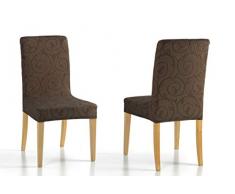 Martina Home Housse de Chaise pour Dossier RESPALDO CafÃ©