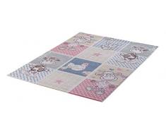Sanat Hali - 4605 Créme - Tapis enfant Luna Kids Créme - 120x170 cm