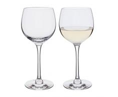 Dartington Crystal Chateauneuf Verre à vin, Transparent, Grand, Lot de 2