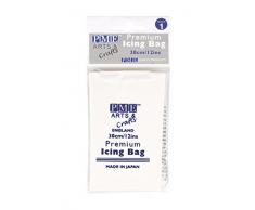 PME IB1018 Poche à Douille de Qualité Supérieure, Plastique, Blanc, 19 x 0,1 x 30 cm