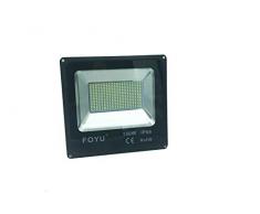 BES 23902 Projecteur LED dextÃ©rieur, 100 W, lumiÃ¨re Froide, Spots LED, Slim Ip66