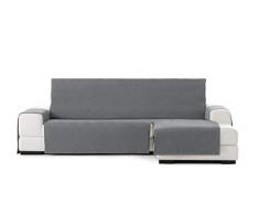 Practica Chaise Longue 240cm Droite Vue Frontale Rabat Couleur 06-Gris foncÃ©