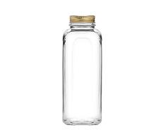 Dajar Bocaux Verre Home Made Pasabahce 1000Â ML, Verre Transparent, 5,2Â x 5,2Â x 23Â cm