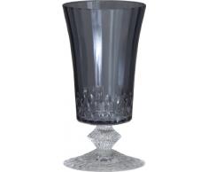 Baci Verre à Eau, Acrylique, Acrylique, Smoke, 8 x 8 x 15.5 cm