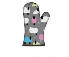 Samuel Lamont Gant de Cuisine Gris Taille Unique