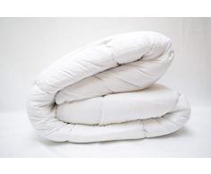 Soft Night Couette Douce et Chaude, Coton, Blanc, 240x260 cm