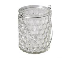 Rayher 56932000 Gobelet en Verre avec Anse 7,5 x 7,5 x 9 cm 200 ML