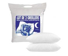 Home Collection, Oreillers Câlin Souples, Lot de 4, 60x60 cm, Polyester, ORPP400600L4