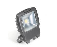 I. Sevens lu 01040 â 03 Luxor Projecteur à LED 10 W, gris, 15.1 x 18.1 x 5