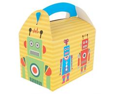 Garcia de pou Boîtes Enfant Robot 320 G/M2 17X16X10 Cm CuatricromÃa Carton - 50 unités