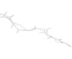 Star 495-18 CH A System Décor Guirlande Lumineuse à LED, Plastique/, Blanc, 0.05 x 100 x 0.05 cm