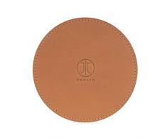 JT Berlin Dessous de verre (Ã 100 mm) cognac