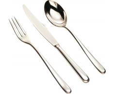 Alessi Lcd01s24m Caccia Service à Couverts 24 Pièces Monobloc en Acier Inoxydable 18/10 Brillant