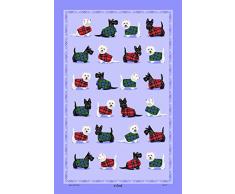 Samuel Lamont Torchon Bleu Taille Unique