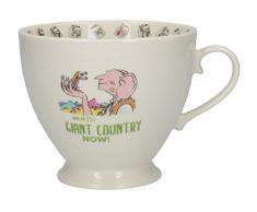 Creative Tops Roald Dahl sur Pied Chine Mug avec Quentin Blake BFG Illustration, Porcelaine, Blanc/Multicolore, 13.5Â x 10.5Â x 8.5Â cm
