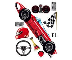 AG Design K Marron Stickers muraux autkleber Formule 1