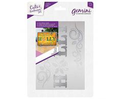 Gemini Classeur à découper et gaufrer Motif Noël, multicolore, Taille unique