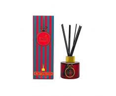 Shearer Candles Pomme et Cannelle Diffuseur de Parfum de NoÃ«l, Rouge, 6.5Â x 6.5Â x 20Â cm