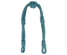 STEPHANOISE Embrasse Double Cordon, Bleu carnard, 70 cm (envergure)