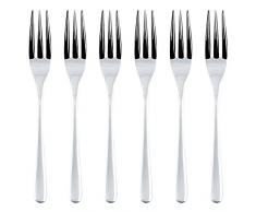 Sambonet 52553A55 Coffret de 6 cuillères à café, Acier Inoxydable, Gris, 18,1 x 3,1 x 11 cm