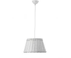 onli 4887/S Lampe à suspension panier E27, gris clair, 35 x H 80 cm