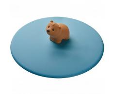 Lurch 210942 Couvercle de Tasse My lid-Ours 8 pcs, Silicone, Multicolore, 20 x 15 x 10 cm