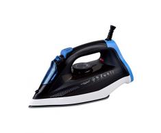 Sytech Plancha Vapeur Professionnelle 2200 W, Bleu, 12,5 x 28,8 x 16,8 cm