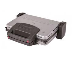 Silva Homeline kg 2170Â Plaque de barbecue avec 2Â thermostats, 1700Â W