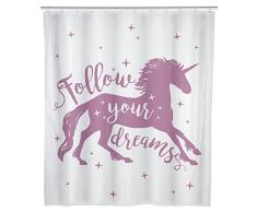 Wenko Rideau de Douche, Polyéthylène, Multicolore, 180 x 200 cm