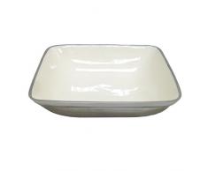 Better & Best Saladier, Aluminium, Blanc, 27.5Â x 27.5Â x 8Â cm