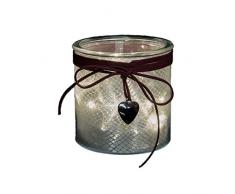 Festive Productions 10Â cm Ã Piles Ã©clairÃ© Effet Peau de Serpent Ã©toile Lanterne, Blanc Chaud