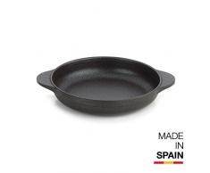 Valira 4184/25 Mini Cocotte Basse Premium de 16 cm fabriquÃ© en Espagne, en Fonte daluminium avec Anti-adhÃ©rent Ã©cologique renforcÃ©, Non apte pour linduction, Noir, Ã16 cm