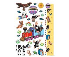 AG Design DK 1790 Mur autkleber Stickers Disney Taupe