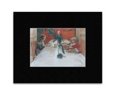 Stick It On Your Wall Carl Larsson â Enfants à la Table de dîner 1905 Mini Poster â 30.5 x 40.5 cm