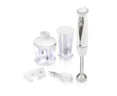 HJM BCA883 Mixeur à Main 500 W Plastique/Métal 5 Vitesses Blanc