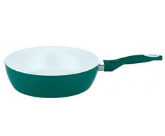 ELO 71738 Sauteuse Pure 28Â cm, Aluminium, Vert, 48Â x 29Â x 7,3Â cm