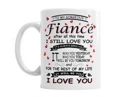 Gift Original Mug Fantaisie to My Gorgeous Fiance pour Le Bureau, Le café, Le thé