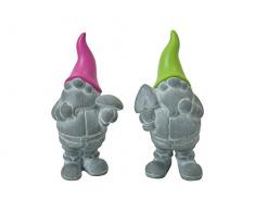 Unbekannt Sunny Toys Statuette, Polyrésine, Vert and Rose, 8 x 6 x 15 cm, de 2 unités