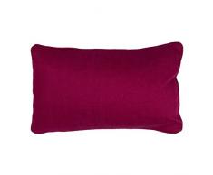Thedecofactory 355536 Coussin, Jute, Framboise, 30 x 50 x 3 cm