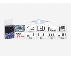 Mi Casa Guirlande Lumineuse 80LED Blanc 405 cm