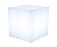 8Seasons Cube lumineux, LED RVB, 44 cm