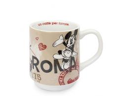 Disney Walt pwm21i/RO Mug, modÃ¨le Rome, Porcelaine, Multicolore